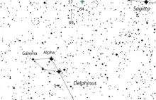 Jasna nowa w gwiazdozbiorze Delfina i świetne warunki do jej obserwacji