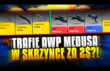 AWP MEDUSA W SKRZYNCE ZA 2 DOLARY?! Czy to możliwe?do wygrania AK-47 Redline!