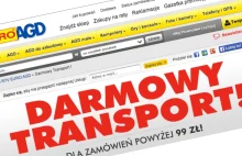 RTV Euro AGD oferuje "darmową dostawę", ale... trzeba zapłacić?