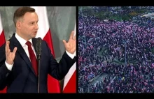 Andrzej Duda dosadnie odpowiada na kłamstwa o 60 tysiącach nazistów
