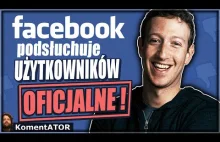 TO OFICJALNE - Facebook podsł#!$%@? użytkowników.