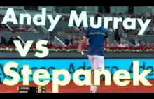 Andy Murray vs Stepanek Madrid 2016 by CJN news