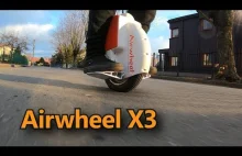 Airwheel X3 - jednokołowy hoverboard