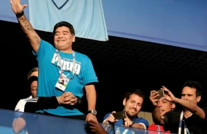 Diego Maradona zaprezentowany w roli prezesa Dynama Brześć