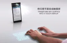 Smartfon Lenovo stworzy ekran dotykowy gdzie tylko chcesz