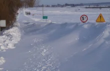 Legendarne śniegi na wschodzie kraju..