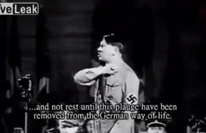 10-minutowa kompilacja najlepszych przemówień Hitlera(ang. napisy).