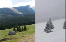UWAGA! Ostrzeżenie dla turystów-nagłe załamanie pogody w Tatrach - kwiecień 2016