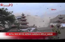 Nagranie rozpoczęcia trzęsienia ziemi w Katmandu