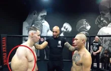 "Rosyjski Popeye" zadebiutował w MMA [Wideo]
