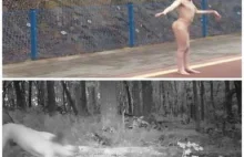 kryta kamera na polsko-czeskiej granicy uchwyciła mężczyznę po LSD [WIDEO]