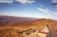 Kamera Połonina Wetlińska - widok 360 stopni