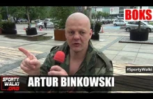 Artur Bińkowski po awanturze z Arturem Szpilką