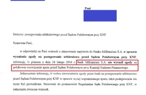 Bank Millennium S.A.: zapewnienia vs rzeczywistość...