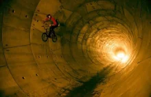 19-latek przejechał na BMX-ie tunel II linii metra pod Wisłą [WIDEO]