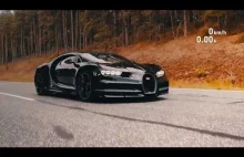 Bugatti Chiron 0 - 400 km/h (249 mph) w 32.6 sek.