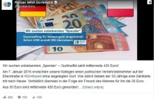 Policja z Niemiec szuka Polaka, który… co miesiąc robi im przelew na 30 euro