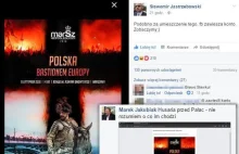 Redaktor naczelny Super Expressu zbanowany na FB za plakat Marszu Niepodległości