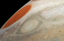 Spektakularny obraz jowiszowej Wielkiej Czerwonej Plamy wykonany z sondy Juno