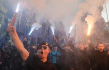 "Chwała narodowi - śmierć wrogom". Ulicami Kijowa przeszedł marsz chwały...