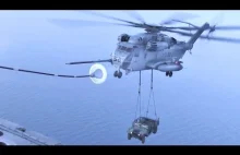 Tankowanie w powietrzu CH-53E Super Stallion