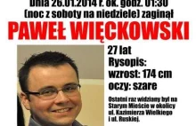 Paweł Więckowski nie żyje - to jego zwłoki znaleziono we wtorek w Odrze