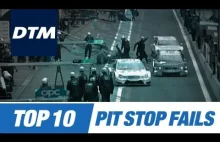 DTM Top 10 Pit Stop Fails