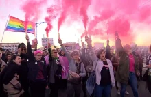 Marsz zwolenników aborcji w Warszawie rozwiązany.