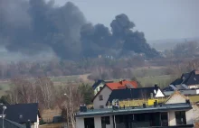 Kłęby dymu znów pojawiły się koło Lubartowa. Kolejny pożar składowiska...