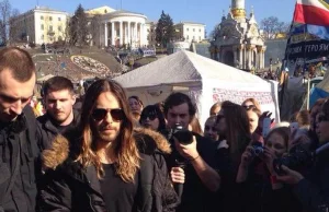 Jared Leto na Majdanie. Zespół 30 Seconds To Mars zagrał na Ukrainie