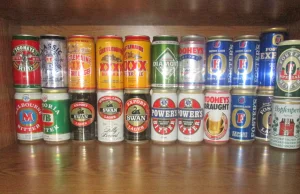 Moja kolekcja puszek piwnych
