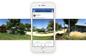 Facebook będzie wykorzystywać SI, aby naprawiać 360-stopniowe zdjęcia