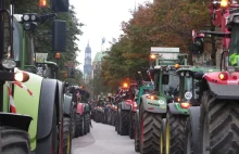 Niemieccy rolnicy mają dość – protesty w największych niemieckich miastach