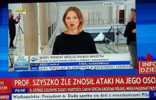 TVP Info połączyło śmierć prof. Szyszki z krytyką w TVN24.