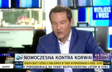 Korwinista zakłóca konferencję Petru