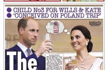 The Sun: Trzecie dziecko książęcej pary poczęte podczas wizyty w Warszawie?