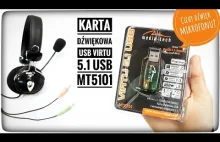Karta dźwiękowa USB Media-Tech VIRTU 5.1 USB MT5101 Recenzja test
