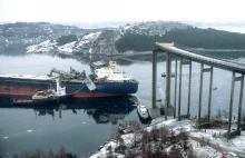 Zderzenie masowca MS Star Clipper z mostem Almöbron