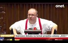 Rafał Wójcikowski MIAŻDŻY ustawę PiS 500