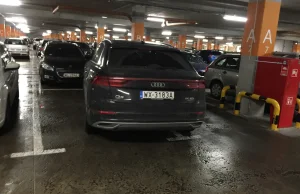 Mam nowe Audi wiec należą mi się dwa miejsca