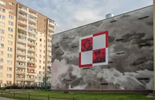Piękny hołd oddany asom polskiego lotnictwa - wielki mural w Warszawie