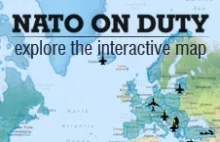Interaktywna mapa aktywności NATO