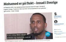 Somalijczyk rozważa ucieczkę. Boi się mieszkać w Szwecji