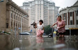 Chiny: wielka powódź. Już 16 milionów ludzi musiało opuścić swoje domy!