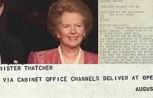 Margaret Thatcher a sprawa polska