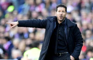 Diego Simeone wyrzucony na trybunę do końca sezonu