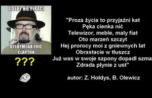 Hołdys o sobie samym !!!