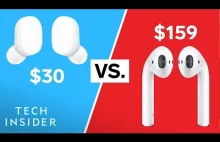 Czy warto płacić $159 za AirPods? Może wystarczą AirDots od Xiaomi za $30?