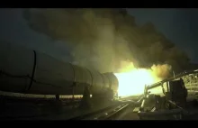 Test rakiety na paliwo stałe systemu SLS