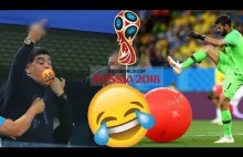 Przepychanki Piłkarzy i Zabawne Momenty - Mundial Rosja...
